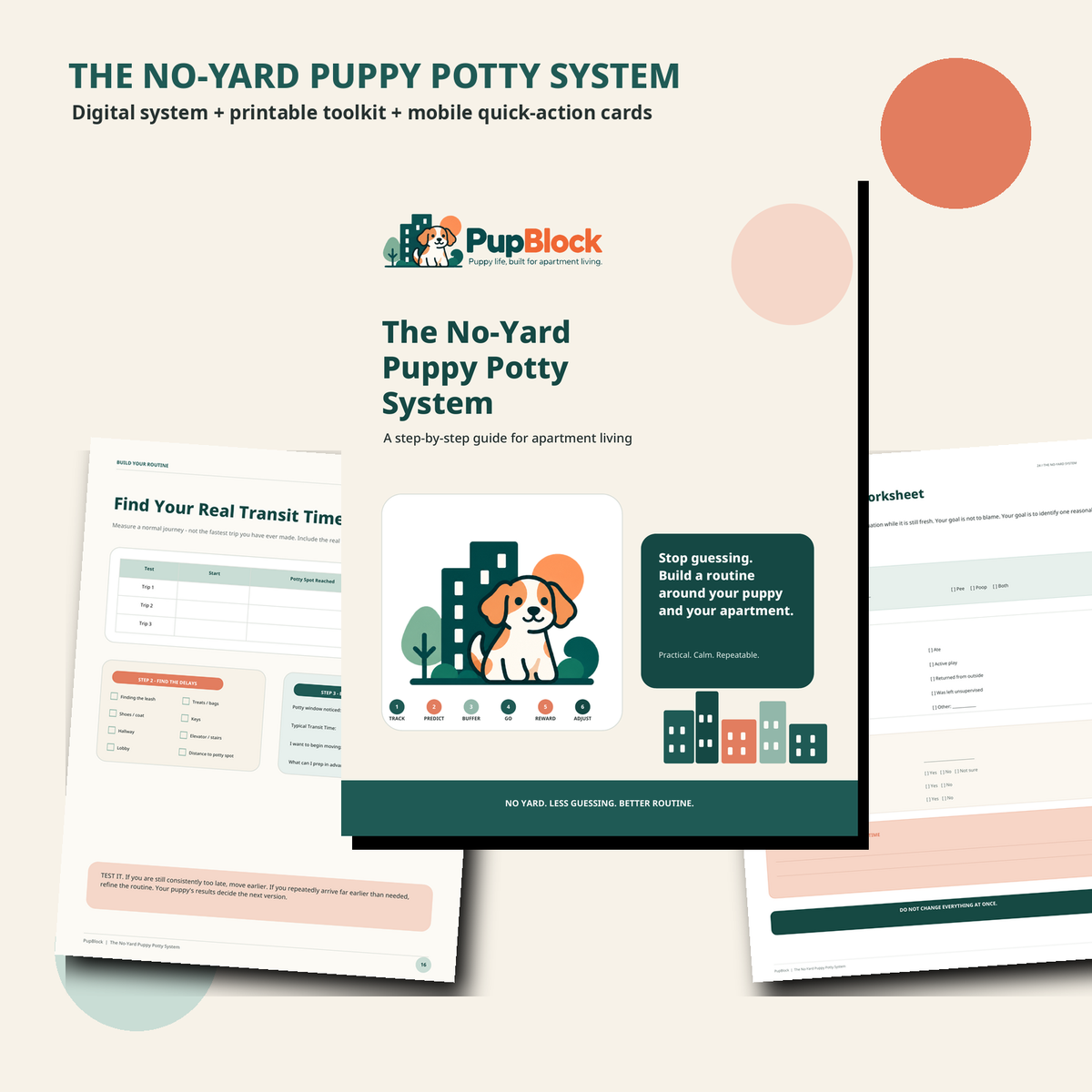 PupBlock: The No-Yard Puppy Potty System
