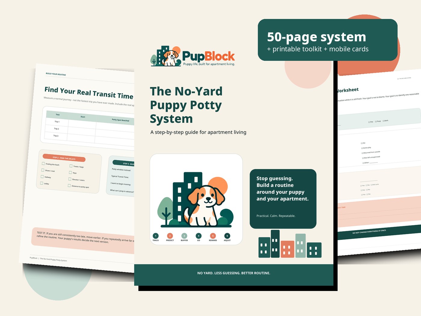The No-Yard Puppy Potty System digital product
